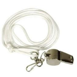 Sifflet + lacet blanc