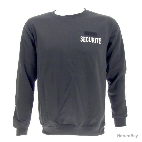 Sweat S�curit� Priv�e noir M