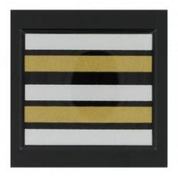 Grade 5 x 5 cm RESINE LIEUTENANT COLONEL