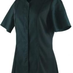 Veste de Cuisine Femme Abella-ROBUR Noir 2- 42/44