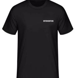 T-Shirt intervention noir 3 XL