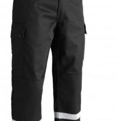 Pantalon S&Eacute;CU-ONE bas &eacute;lastiqu&eacute; HV-TAPE noir 36