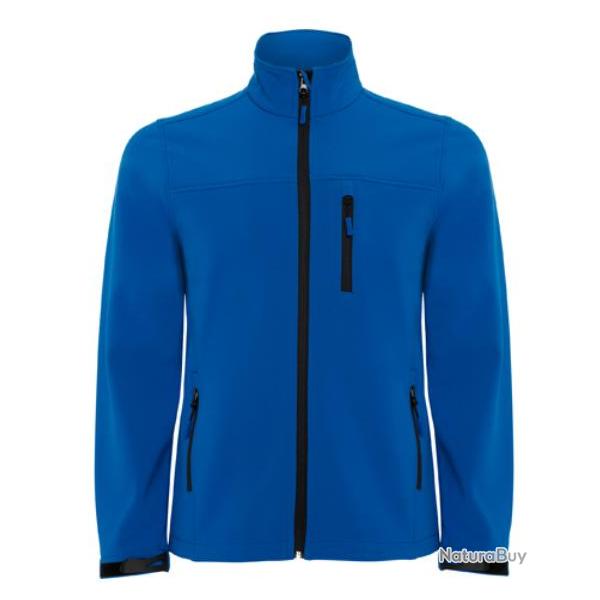 Blouson Softshell optimal bleu royal 2 XL