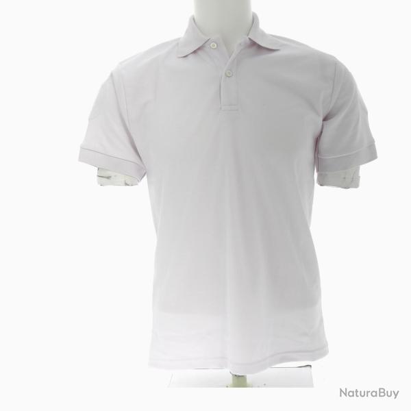 Polo blanc Manches Courtes personnalisation au choix S flocage