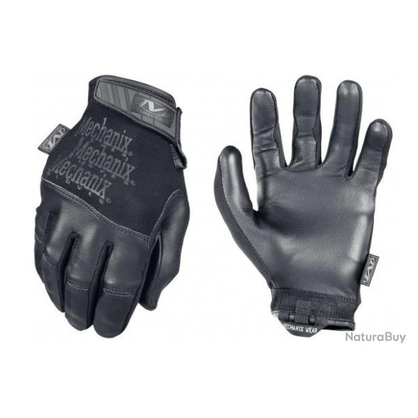 Gants en cuir Recon noir - MECHANIX L