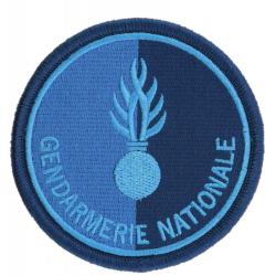 Ecusson GENDARMERIE NATIONALE Basse visibilt&eacute; bleu