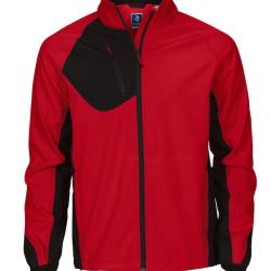 Softshell PRIO Contrasd&eacute;e XS Rouge
