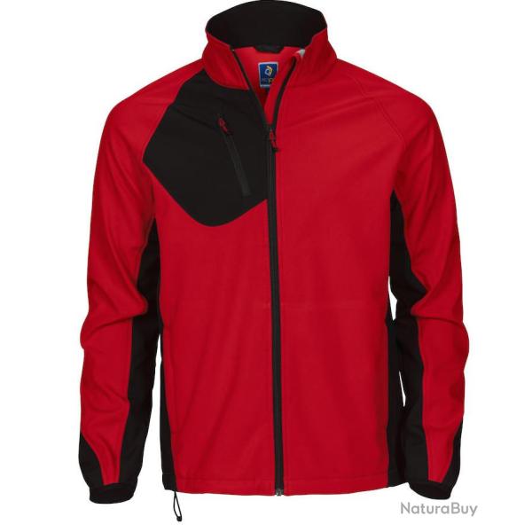 Softshell PRIO Contrasd�e L Rouge