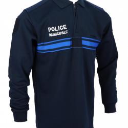 Polo Police Municipale SPORT manches longues 3 XL