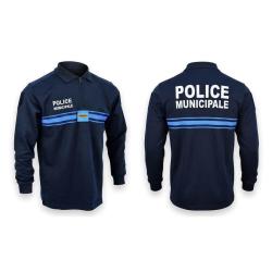 Polo Police Municipale SPORT manches longues 3 XL