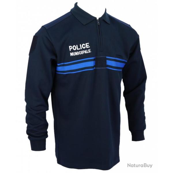 Polo Police Municipale SPORT manches longues 3 XL