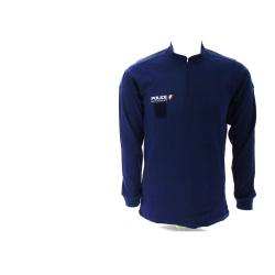 Polo manches longues Police Nationale S