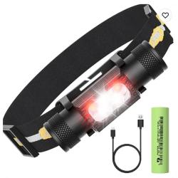 lampe frontale rechargeable 2100 lumens