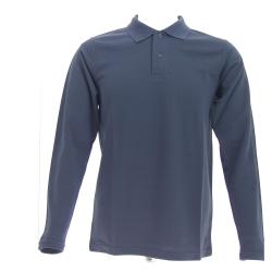 POLO marine double face manches longues broderie au choix XL