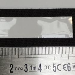 Support RIO / IDENTIFIANT avec velcro Noir ATEQ