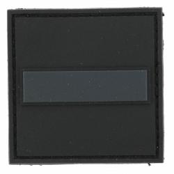 Grade sur velcro en PVC Sous LIEUT GD CHEF SERVICE CL NORMALE PM BASSE VISIBILITE