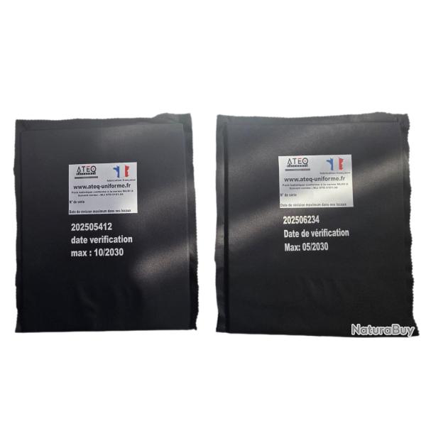 Pack balistique NIJ IIIA 500 gr fabrication fran�aise pour gilet pare balles NIJ 3 A