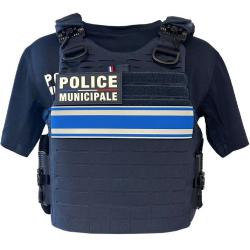 Housse gilet pare balles SECURELEASE POLICE MUNICIPALE 4 en 1 M