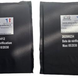 Pack balistique SA NIJ 3 port&eacute;e seule NIJ III A (2 plaques) pour les cot&eacute;s SOUPLE