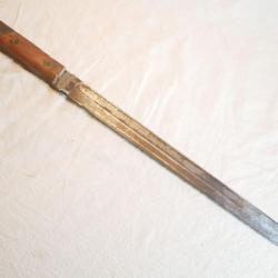 Ba&iuml;onnette allemande long mod&egrave;le sans croisi&egrave;re SF ref SDC26BAI024