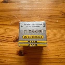 Bo&icirc;te vide Fiocchi pour 25 cartouches calibre 7,63 mauser