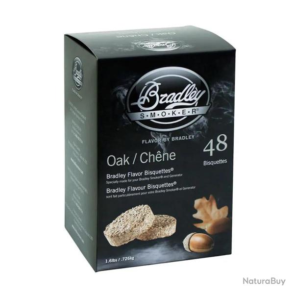 48 bisquettes Bradley en bois de ch�ne