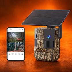 RoG TWIN - Cam&eacute;ra de chasse Live solaire 4G double objectif 180&deg;