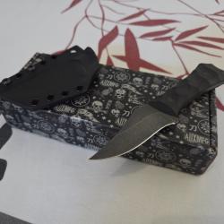 Auxiliary Manufacturing Pocket Bowie Slim G-10 Black / Made in USA