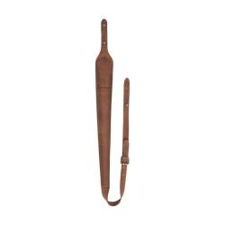 Prix de d&eacute;part &agrave; 1� !! Bretelle &agrave; fusil cuir marron Ligne Verney-Carron