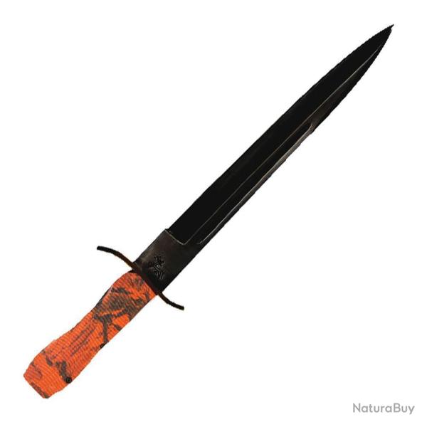 Prix de d�part � 1� !! Dague Karan Pro Hunt lame noire 25 cm