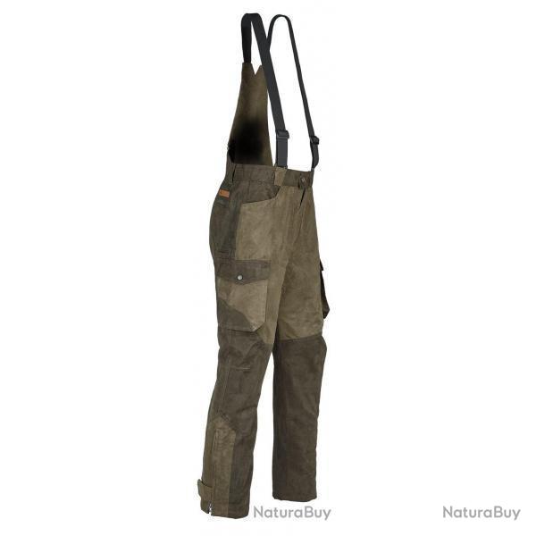 Prix de d�part � 1� !! Salopette de chasse Grand Nord Percussion Kaki Taille 44