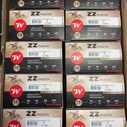!! DESTOCKAGE !! CARTOUCHES WINCHESTER ZZ PIGEON ORIGINAL PB 4 CARTONS 250