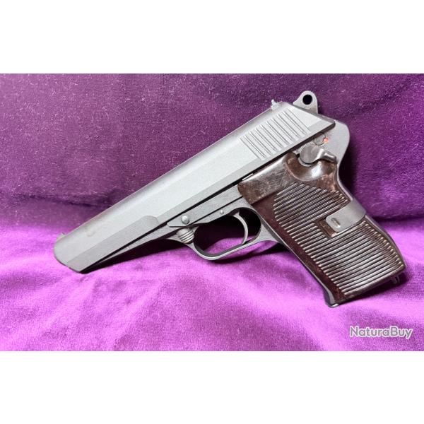 Pistolet CZ 52 (CZ vz.52) calibre 7,62 Tokarev - Monomatricule