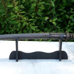 Rare sabre Wakizashi japonais p&eacute;riode EDO sign&eacute; par le forgeron Nagayoshi - SDC25WAK001