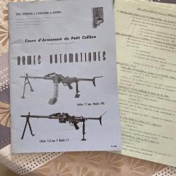 Livre sur AA52 et AAF1 Francaise Manuel armurier