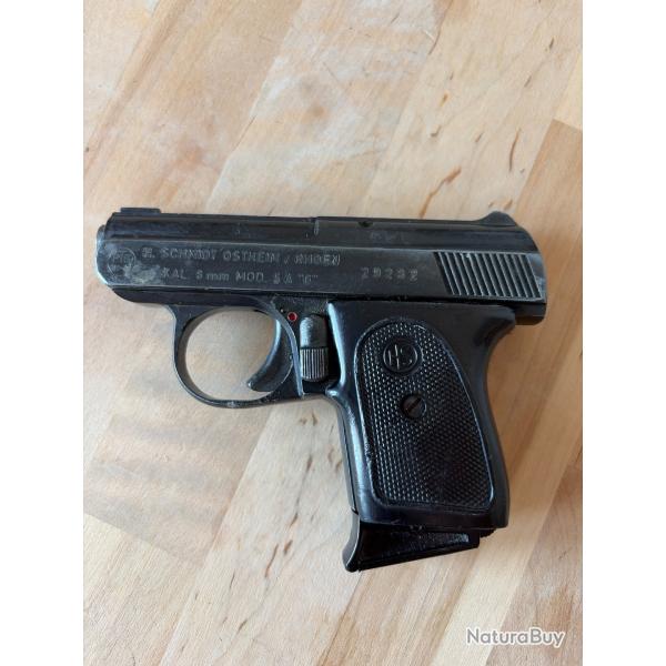 Pistolet d'alarme H. Schmidt Mod�le : 5A