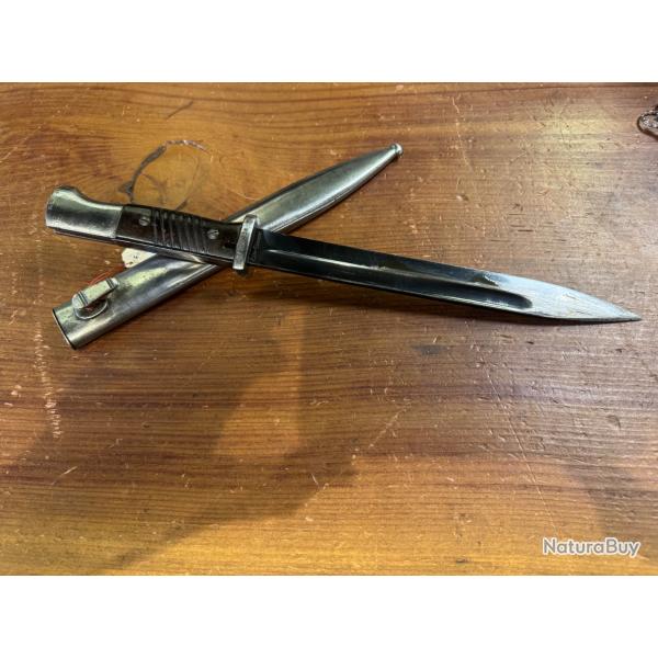 superbe ba�onnette allemagne 98 k nazi date 1938 jos corts Sn