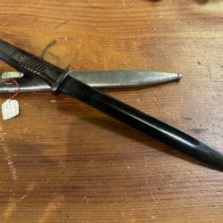 ba&iuml;onnette allemande mod&egrave;le 84/98 3 eme type &eacute;lite diamant