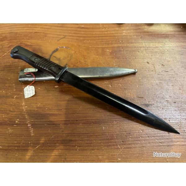 ba�onnette allemande mod�le 84/98 3 eme type �lite diamant