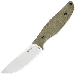 Couteau fixe outdoor et chasse - SRM Fossa 14C28N Micarta 605T-MP