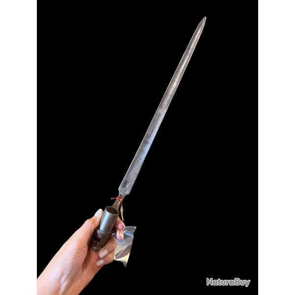 BA�ONNETTE FRANCE POUR FUSIL 1777