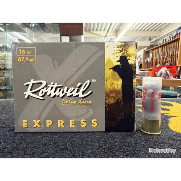 Rottweil Express 16x67,5 9 grains BG (x10)
