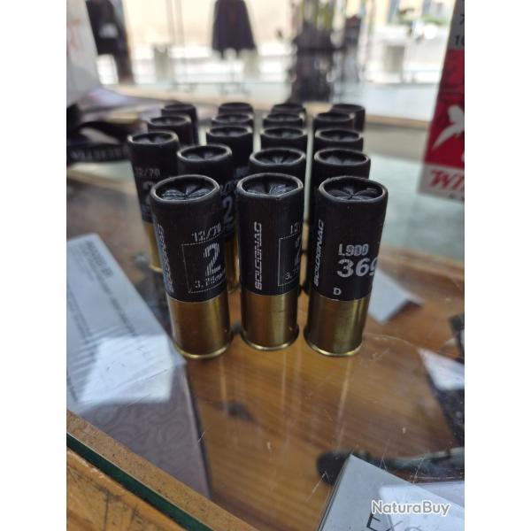 LOT DE CARTOUCHES EN PLOMB N�2