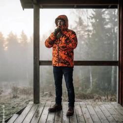 Veste Ridge isolante polyester camo orange