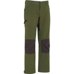 Pantalon chasse enfant Lynx polyester coton vert 6 &agrave; 16 ans 12 ans