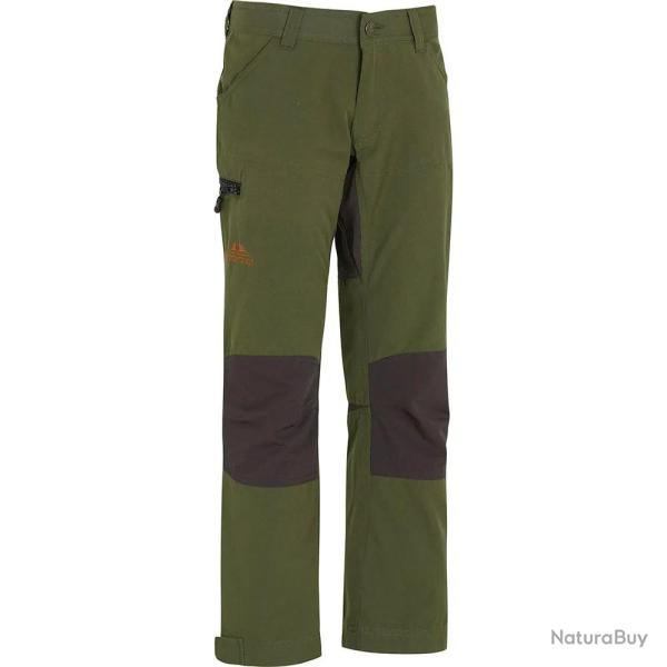 Pantalon chasse enfant Lynx polyester coton vert 6 � 16 ans 12 ans