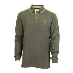 Polo brod&eacute; Percussion manches longues M
