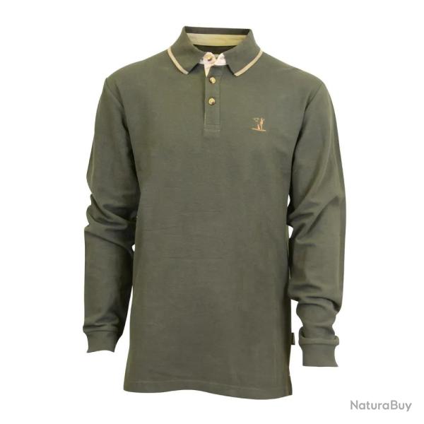 Polo brod� Percussion manches longues M