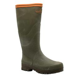 Bottes Percussion Stronger antid&eacute;rapantes caoutchouc jersey Kaki 46