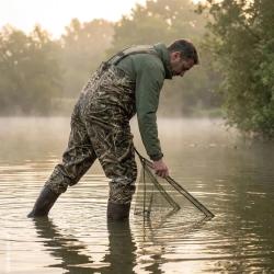 Waders Taslan Max4 camouflage bottes PVC doubl&eacute;es n&eacute;opr&egrave;ne 40 / 41